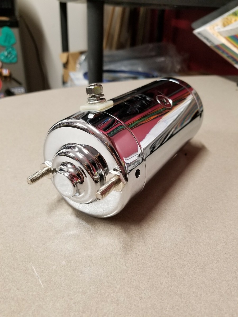 DRAG CHROME HARLEY SPORTSTER 66-82 STARTER DS-195140 | eBay
