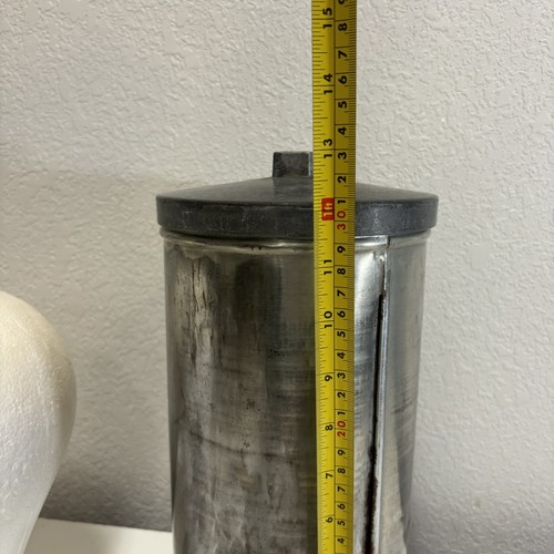 Vtg 6 Quart White Mountain Ice Cream Freezer Canister, Lid, Paddle W/Dasher - Picture 11 of 11