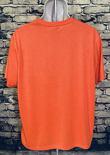 T-shirt uomo XL starter arancione maniche corte allenamento fit performance girocollo - Foto 6 di 9