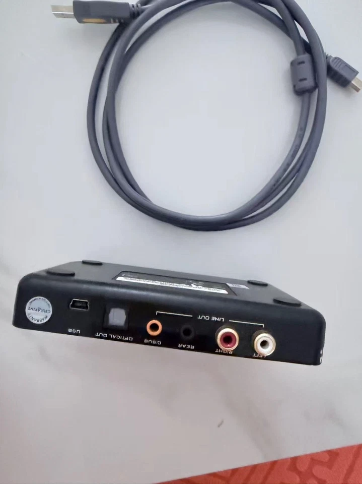 Creative Labs External Sound Blaster Model SB1095 Sound Card - Image 2 of 3