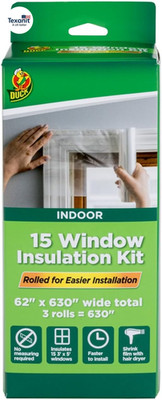 Brand Winter Window Insulation Kit   Window Seal Rolled Shrink Film Covers up to