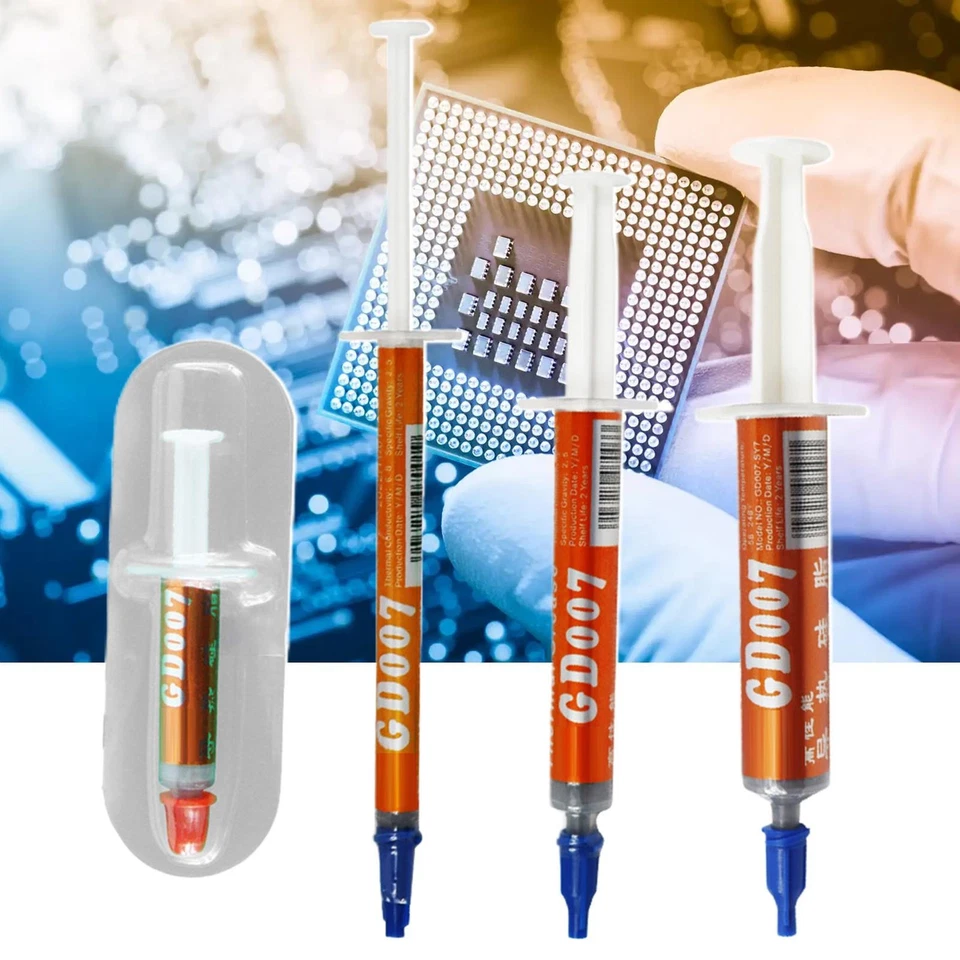 Heat Sink Compound Processor Thermal Paste Conductive Grease Silicone Pretty - Image 2 of 4
