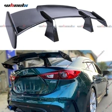 For Mazda MX-5 Miata 58" PRO Style Rear Trunk Spoiler Racing Wing Carbon Fiber