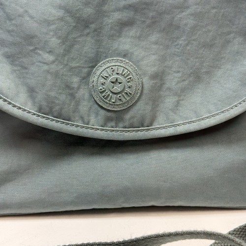 Borsa Kipling Sunita a tracolla con tracolla regolabile in blu verde - Foto 2 di 8