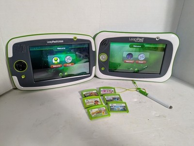 Leapfrog Leap Pad Platinum Ultimate Games Green Cartridges Learning Tablets Toys