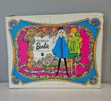 Mattel The World of Barbie Vintage 1968 Double Doll Vinyl Carrying Case
