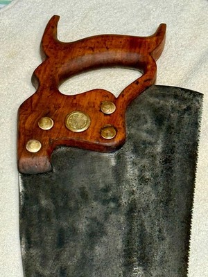 Vintage Antique The Simonds Saw Mfg. Company 26'' Handsaw