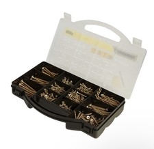 TurboDrive PZ Double-countersunk Yellow-passivated Carbon Wood screw,Pack of 600