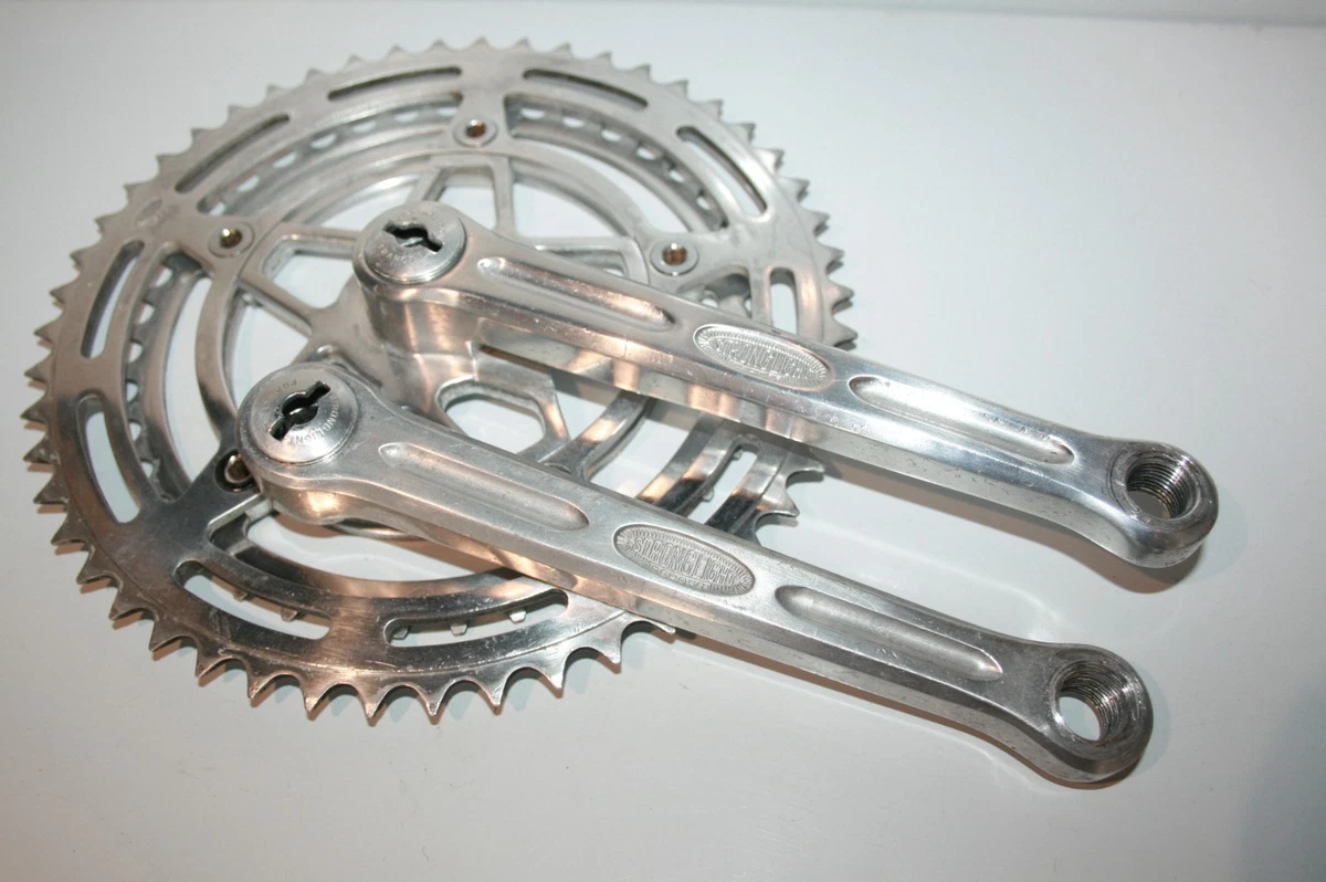 Axe De Pédalier Stronglight Competition 123mm – VTT Route – Acier – Occasion France