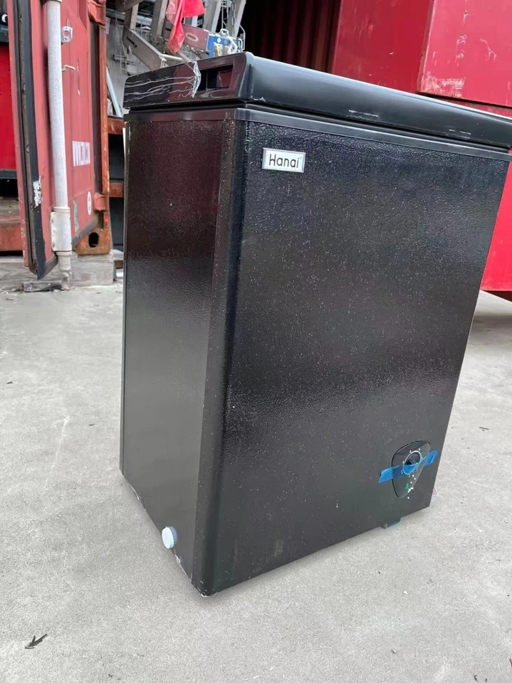 WANAI Chest Freezer Small Deep Freezer Black/White 3.5 Cu.Ft Free-Standing - Image 3 of 4