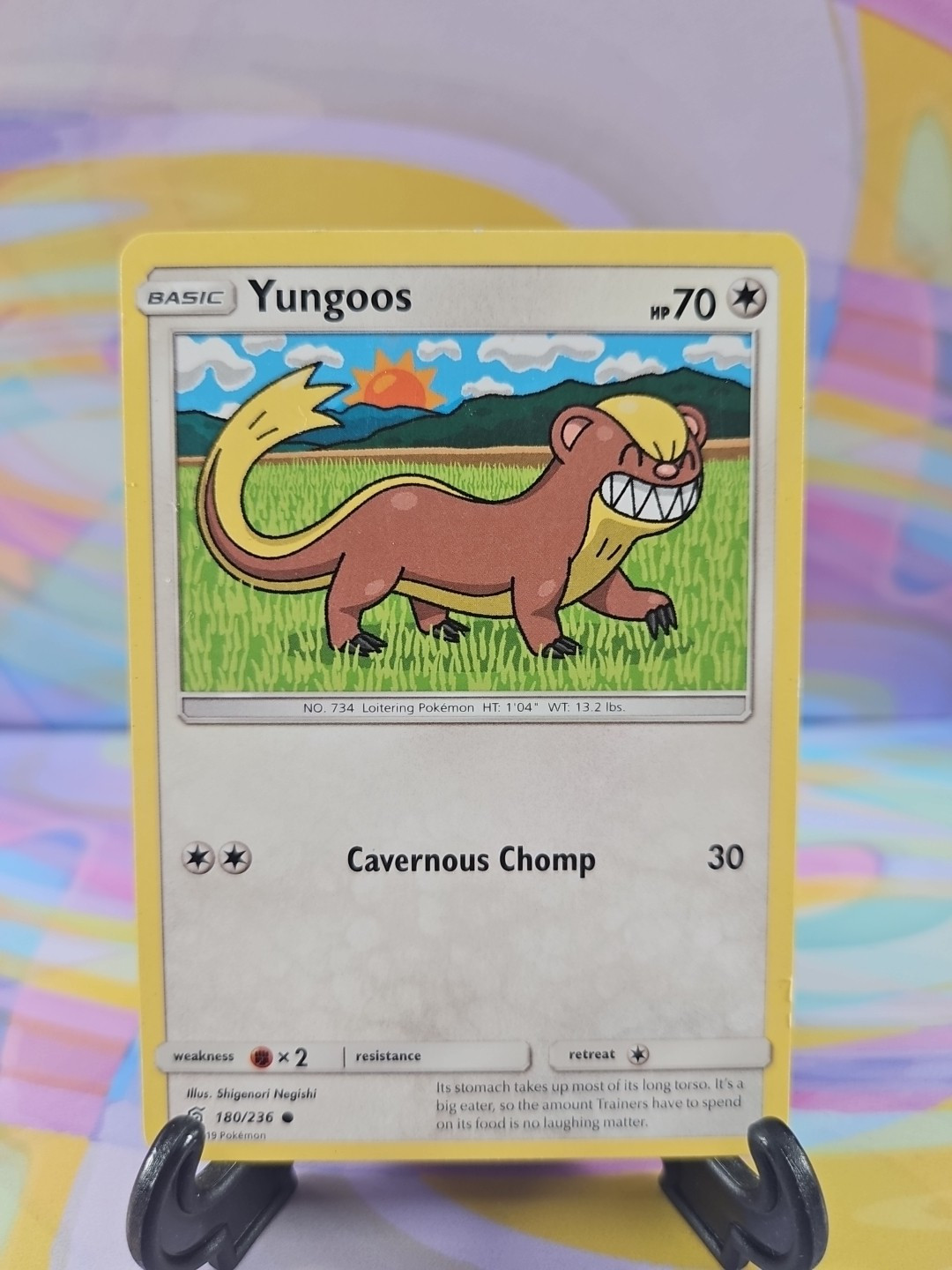 Pokemon TCG Cosmic Eclipse Card | Yungoos 180/236 Common