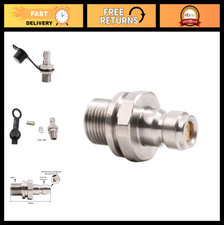 Universal 1/8 NPT Male to 8mm Quick-Disconnect Plug Adapter for High Pressure PC