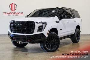 2025 GMC Yukon AT4 4X4,LIFTED,ROOF,360 CAM,HTD/COOL LTH,20'S,8K