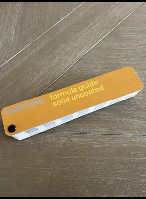 Pantone Formula Guide Solid Uncoated Great Condition