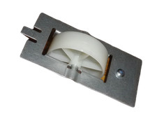 FRIDGE ROLLER WHEEL & BRACKET ASSEMBLY FOR FISHER & PAYKEL FP FRIDGES