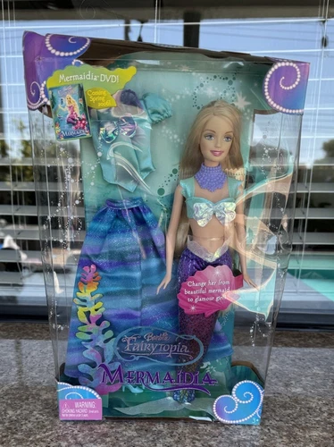 2005 Mattel ~ Barbie Fairytopia Mermaidia Elina Doll ~ #J7434 NIB