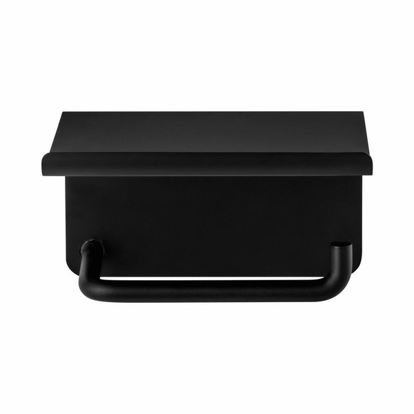 Blomus Wc-Rollenhalter Mit Ablage Modo Black, Edelstahl Titanbeschichtet, 664...-image