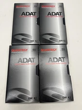 LOT OF 4 - Quantegy DM 42 - 42 Min ADAT Master Digital Cassette BLANK VHS