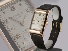 Vintage Patek Philippe Ref 1493 Rosegold 18 Karat aus 1940er Handaufzug Jumbo