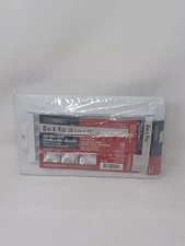 1 Everbilt 8" x 4" 1-Way Paintable Plastic Ceiling & Wall Register White