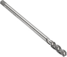 Spiral Flute Thread Taps 5/16-18 UNC 2B Machine Threading Tap Bit, Uncoated Scre