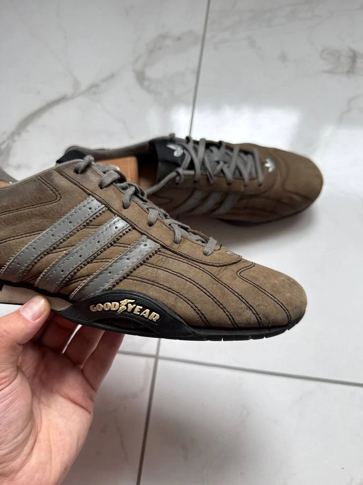 Zapatillas Adidas Toscana Goodyear Marrón De Colección Talla US 9 Foto 4 de 4