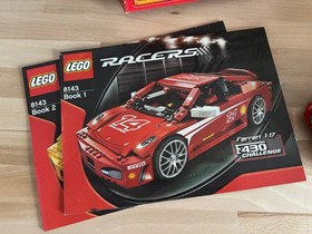 LEGO&reg; Racers Ferrari F430 Challenge Red Only / Set 8143 | Used