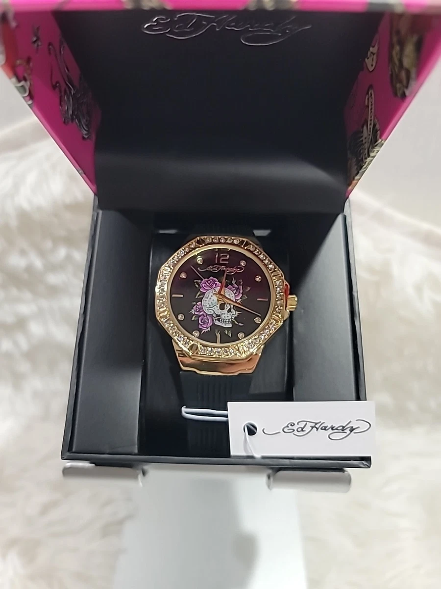 Ed Hardy Women Plastic Band Wristwatches for sale | eBay display picture 3