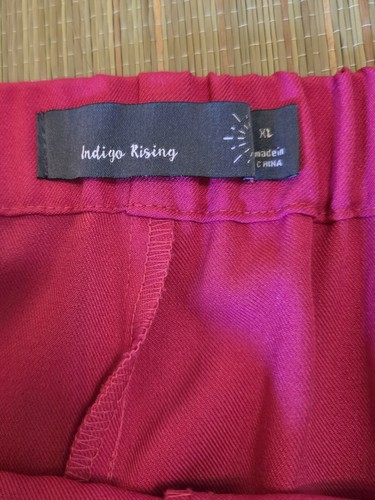 Indigo Rising Fushia Hot Pink Faux Wrap Skort Women's XL NWT - Picture 6 of 10