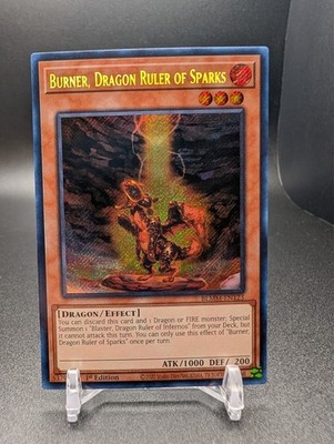 Burner, Dragon Ruler of Sparks BLMM-EN123 Battles of Legend: Monster Mayhem 1st