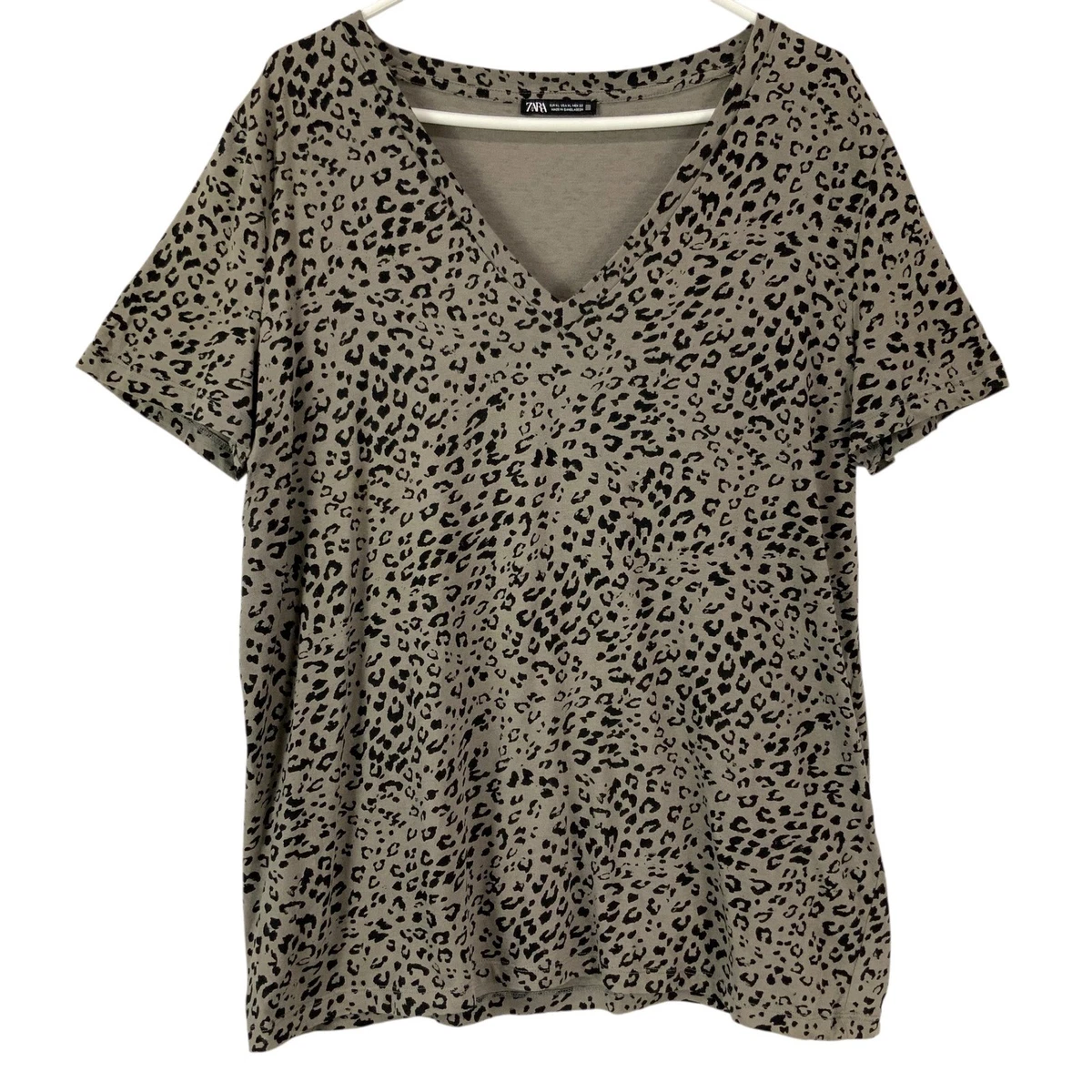 Camisole Zara Basic Imprimé Animalier - Taille S - Neuve Sans étiquettes