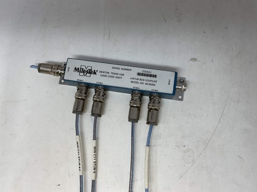 MILESTEK 4-STUB BUS COUPLER 90-50204 PREOWNED