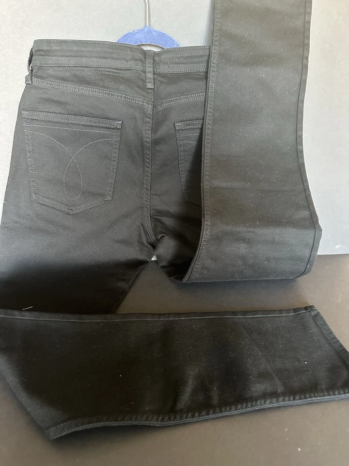 Calvin Klein Jeans Men's 33x34 Skinny Fit Jeans Stretch Moulant Black CKJ 016 - Image 2 of 4