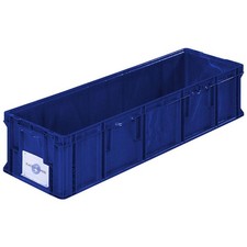 ORBIS SO4815-11 Blue Straight Wall Ctr,Blue,Solid,PP 3CLW3