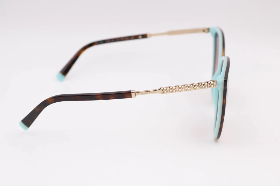Gafas de sol redondas Tiffany&Co Tf4184 8134/3B tortuga 57-16-145 Foto 2 de 4