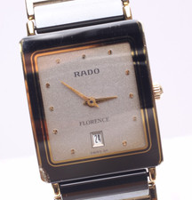 [EXC+5] Rado Florence 160.3605.2N 24mm Silver Dial Date Quartz Women's Watch