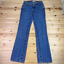 Vintage Wrangler Jeans Womens 5/6 Cash Cowgirl Cut Bootcut Denim Blue Jeans