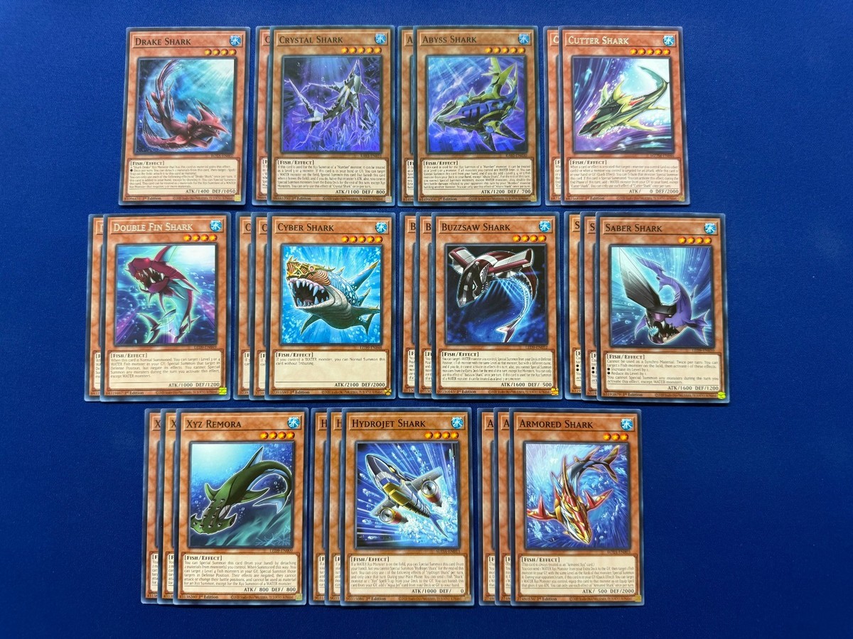 Yu-Gi-Oh! ZEXAL - Reginald Kastle's Complete Full Armored Shark Xyz Deck