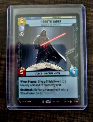 Star Wars Unlimited - Darth Vader - Twilight of the Apprentice  - Normal