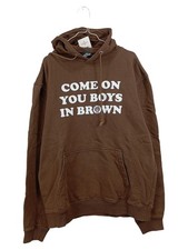 FC St. Pauli Sweat à Capuche Homme Marron Logo Bio Coton (EU 56, INT XL)