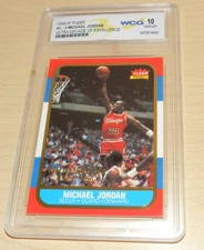 MICHAEL JORDAN FLEER 1996-97 ULTRA DECADE OF EXCELLENCE GEM MINT 10 WCG BULLS