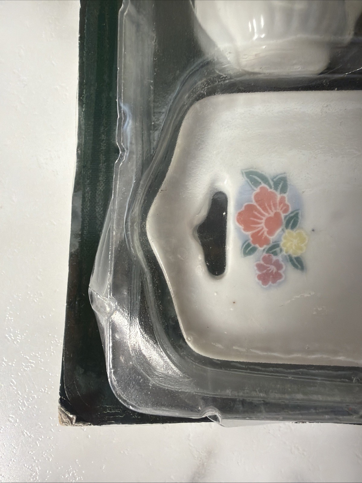 как выглядит Vintage Miniature Tea Set Geppeddo 10 Piece Fine Porcelain Floral Design In Pkg фото