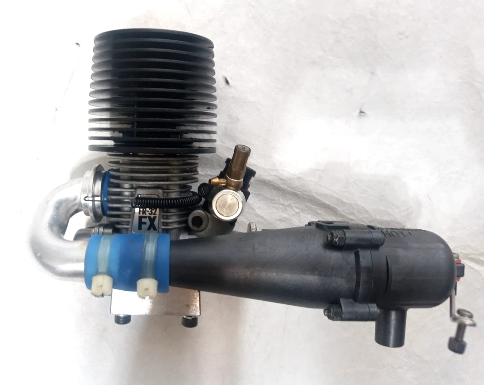 TAMIYA FR-32FX Engine Stock Muffler Driven Gear Unit 1/8 Engine Nightrage TNX - Image 3 of 4