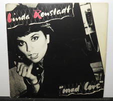 LINDA RONSTADT MAD LOVE VG  5E-510 LP VINYL RECORD