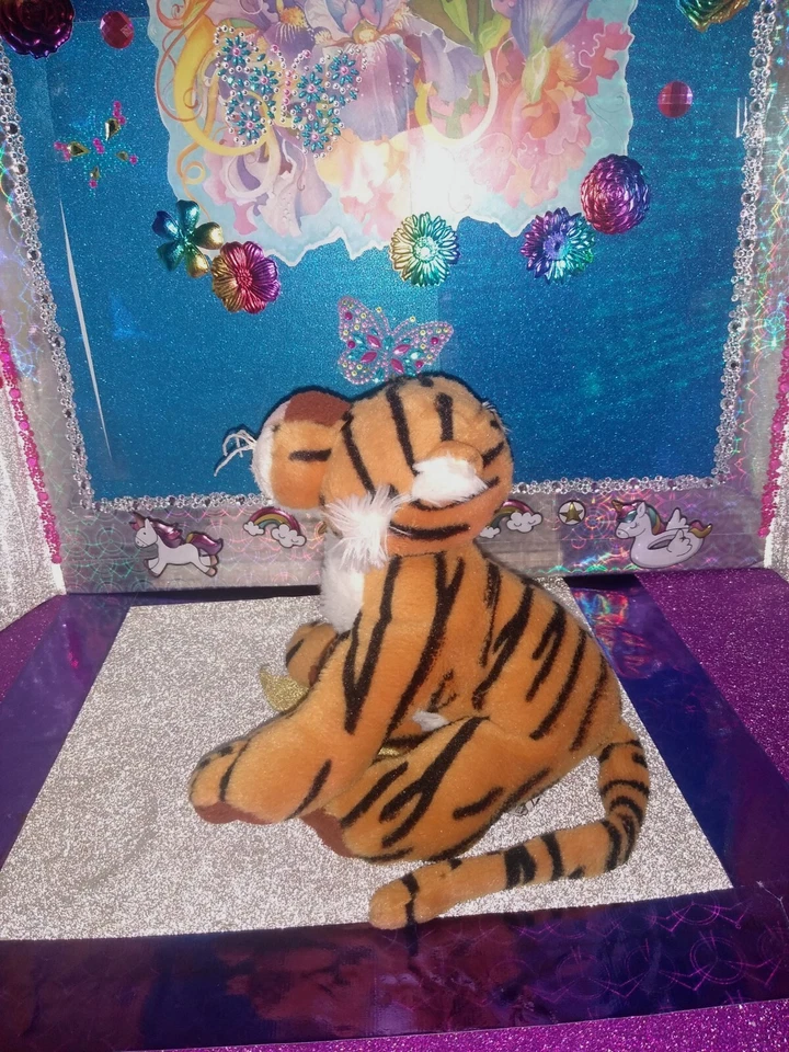 🦄Ganz / Webkinz "Bengal Tiger" HM166 9" Plush! *No Code. - Image 3 of 4