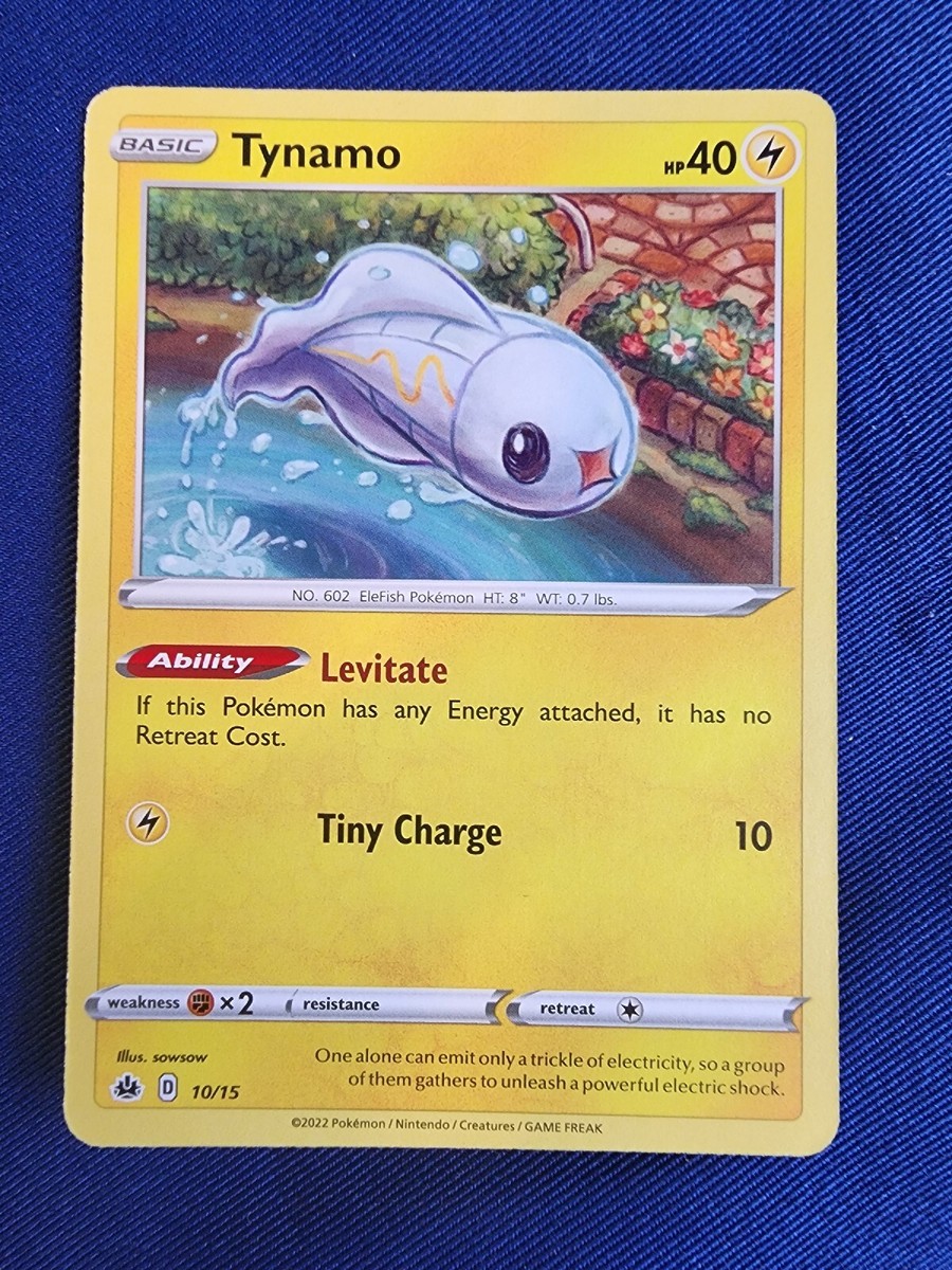 Pokemon 2022 McDonald's Collection Tynamo 10/15 NM