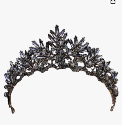 Gothic Tiara For Special Occassion Halloween Queen Crown