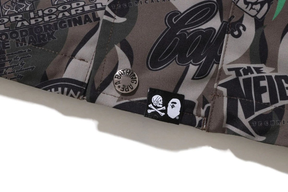 A BATHING APE Men's BAPE x NEIGHBORHOOD SNOWBOARD JACKET A BATHING APE Men's BAPE x NEIGHBORHOOD SNOWBOARD JACKET