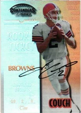 TIM COUCH 1999 RC SINGLES PICK YOUR CARD ROOKIE FOIL DIECUT KENTUCKY BROWNS