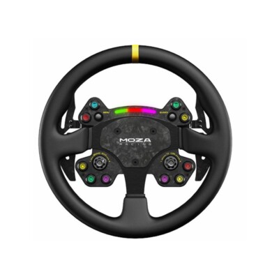 13'' Steering Wheel Gaming Racing for All MOZA Wheel Bases R5/R9/R16/R21 Black